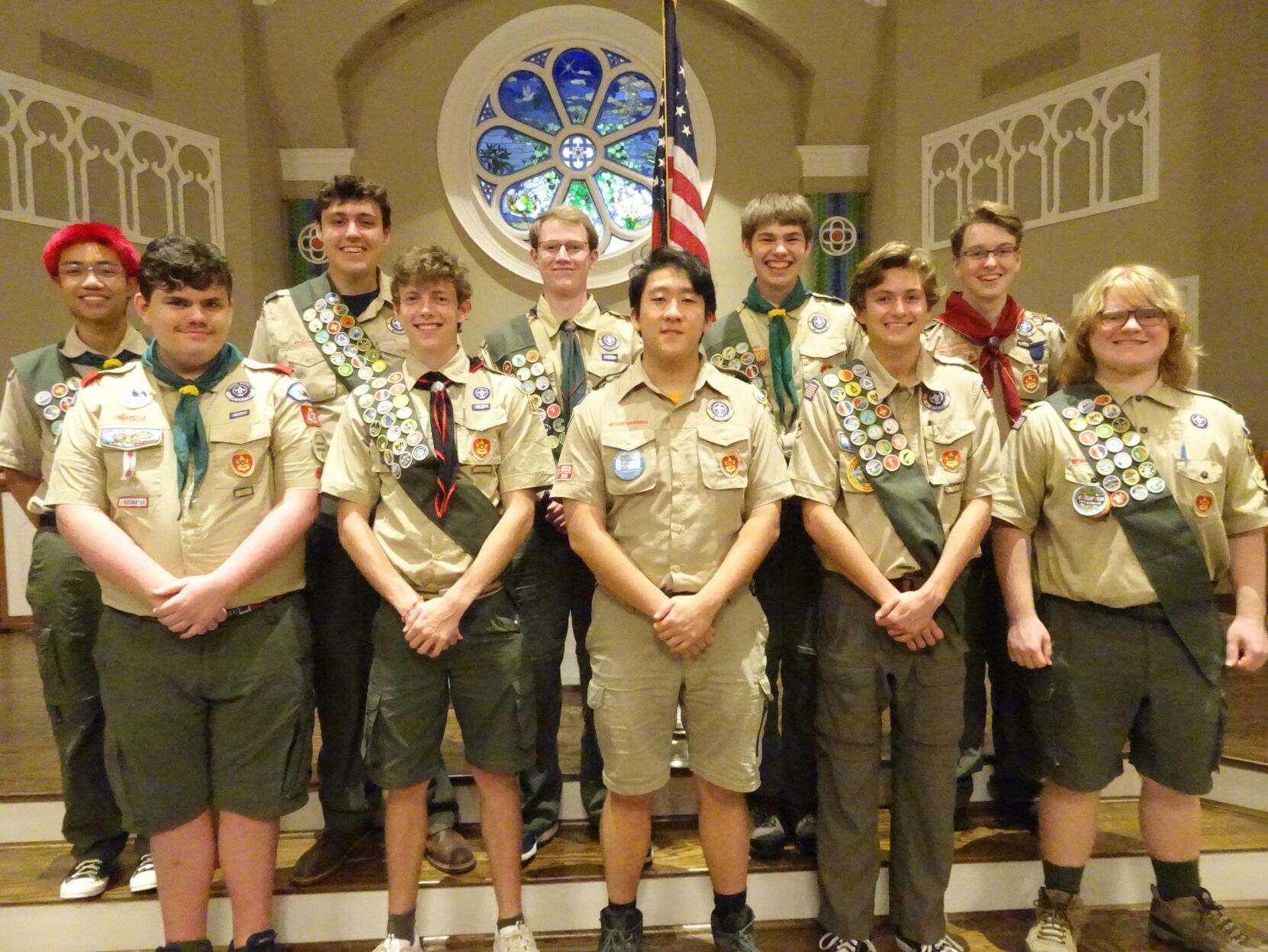 Northern Ridge names September Eagle Scouts